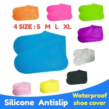 AquaGuard™ Premium Waterproof Silicone Shoe Covers